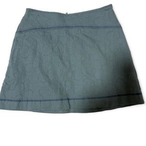 Urban Outfitters Teal Mini Skirt